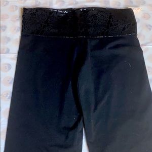 Black Yoga pants from pink